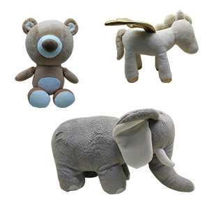 Elephant, Flying Horse and Brown Bear