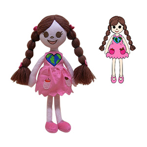 Pink Girl Doll